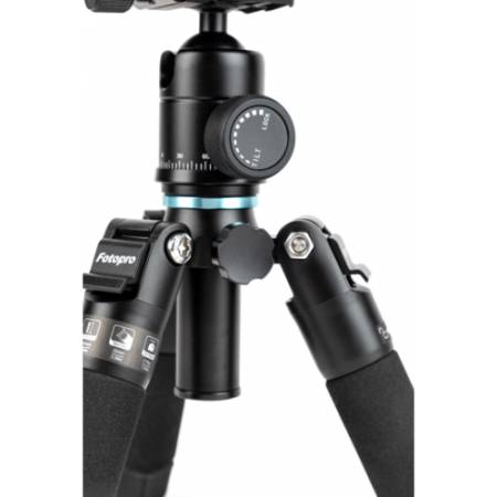 Fotopro M-5 mini 2 - zestaw, mały statyw fotograficzny Alu + głowica kulowa FPH-53P